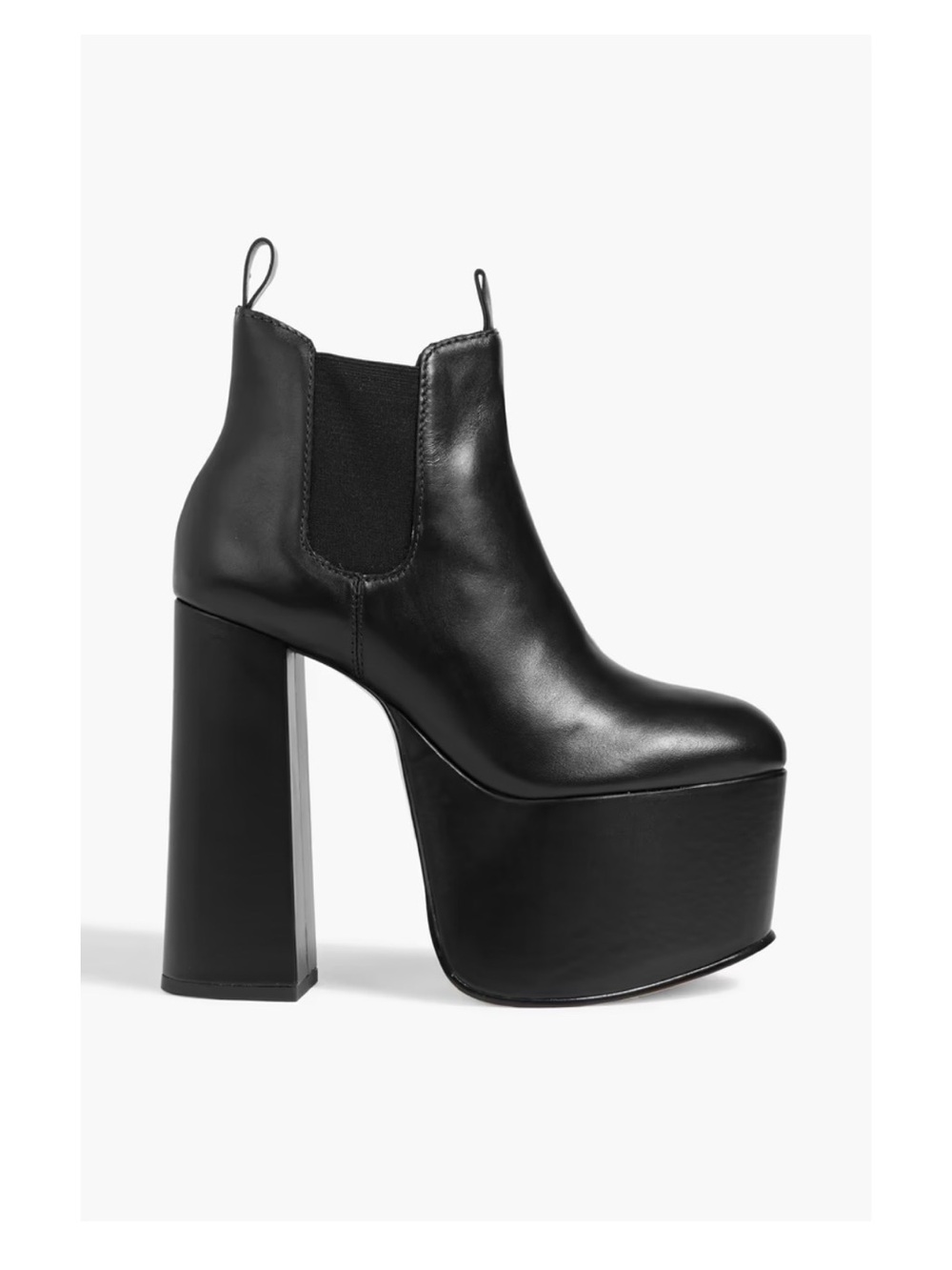 Cult Gaia x BRATZ Zama leather platform ankle boots 37.5 NWT